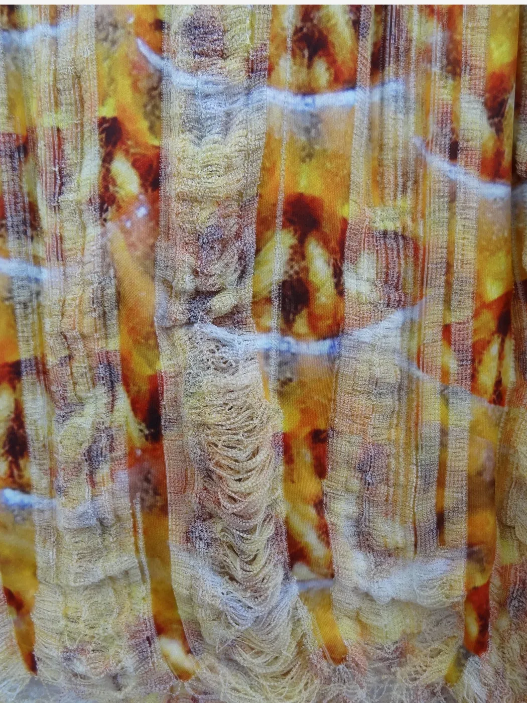 Ripped Nitrile Tank Crop