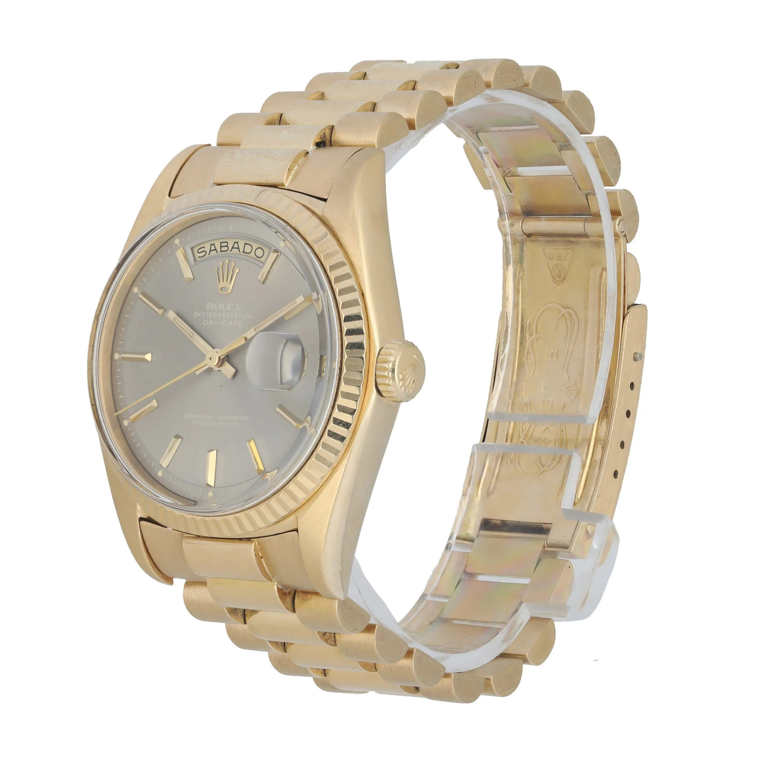 Rolex Day Date 1803 18K Yellow Gold Venezuelan Bracelet Men's Watch