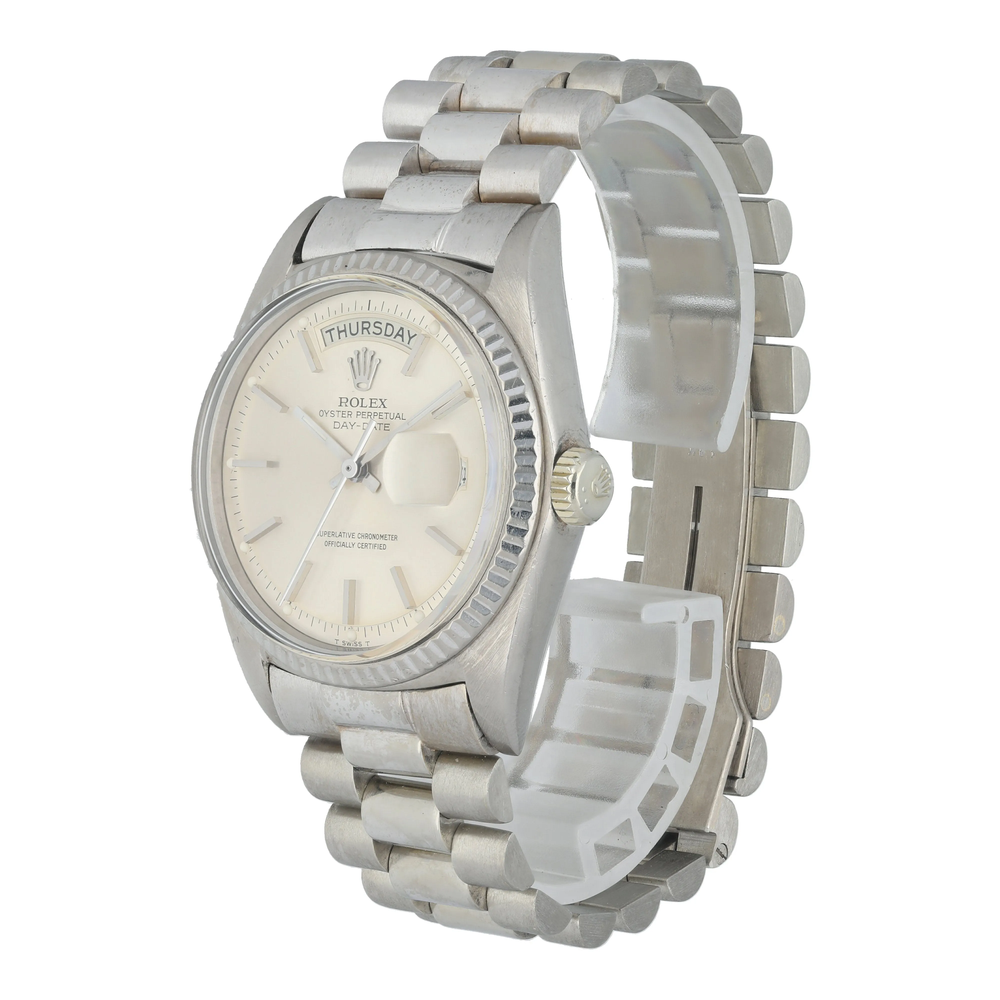 Rolex Day-Date President 1803 White Gold mens Watch