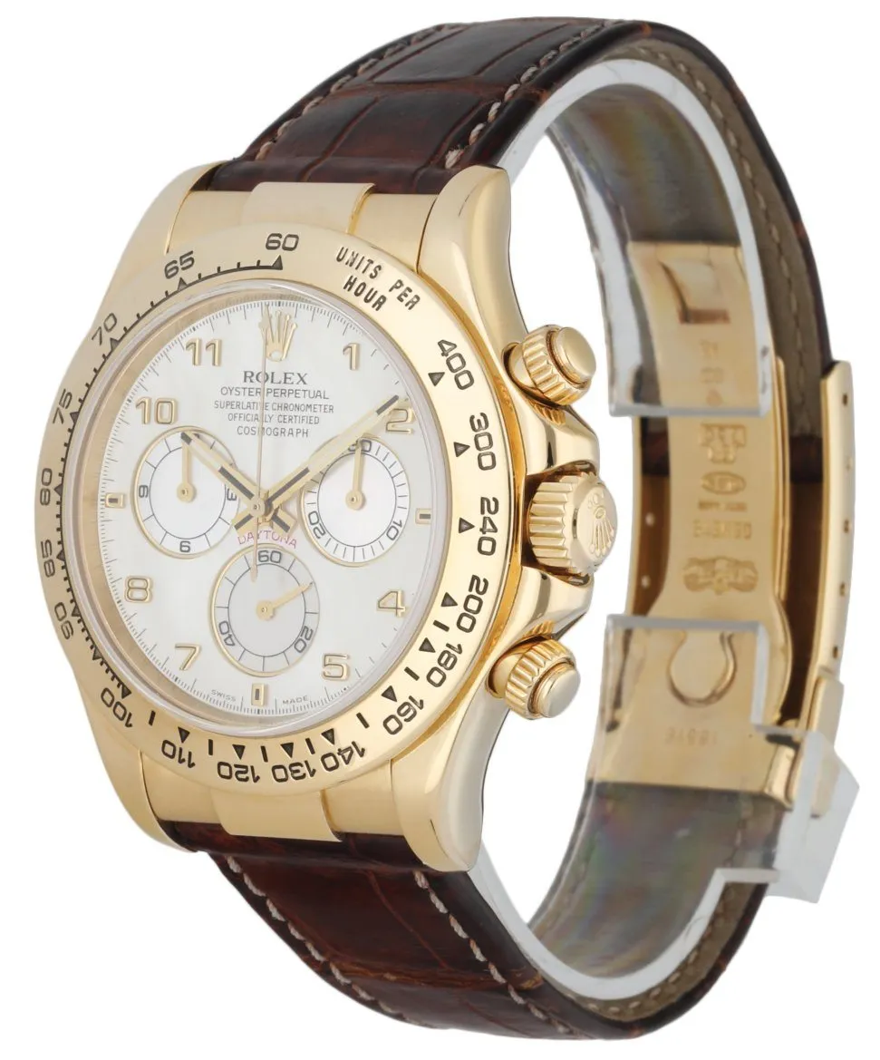 Rolex Daytona 116518 18K Yellow Gold MOP Dial Men's Watch