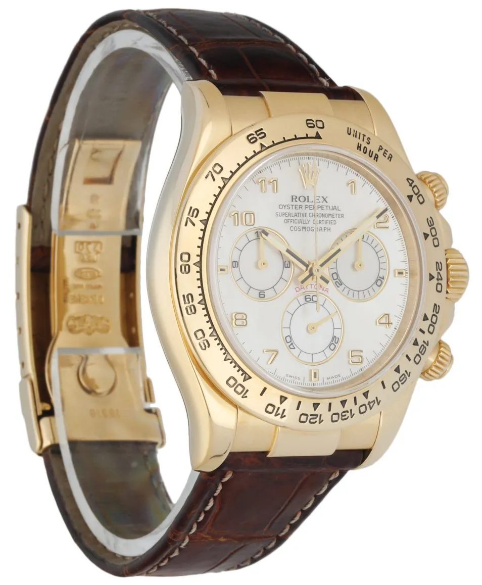 Rolex Daytona 116518 18K Yellow Gold MOP Dial Men's Watch