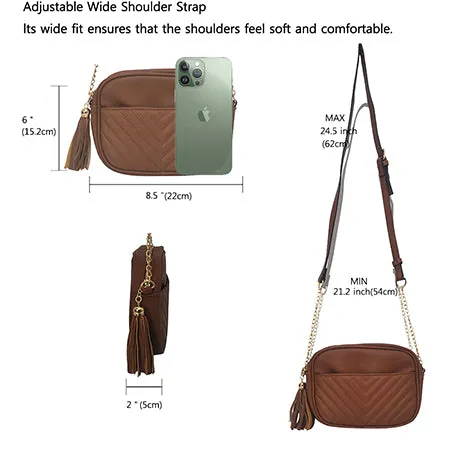 SALE! Mustard Chic Faux Leather NGIL Crossbody Bag