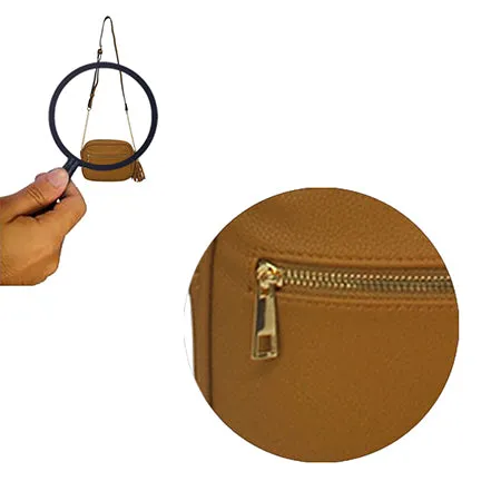 SALE! Mustard Chic Faux Leather NGIL Crossbody Bag