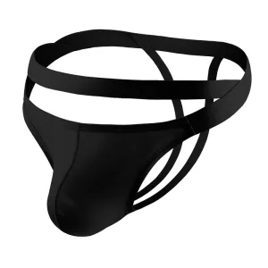 Sexy Hollow Ice Silk Men's Thong
