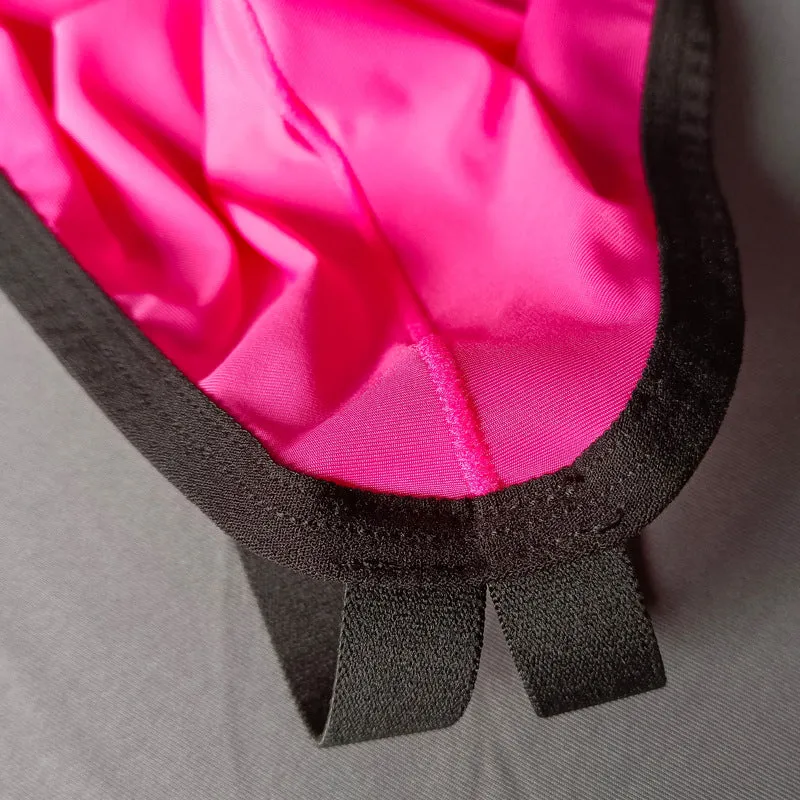 Sexy Hollow Ice Silk Men's Thong