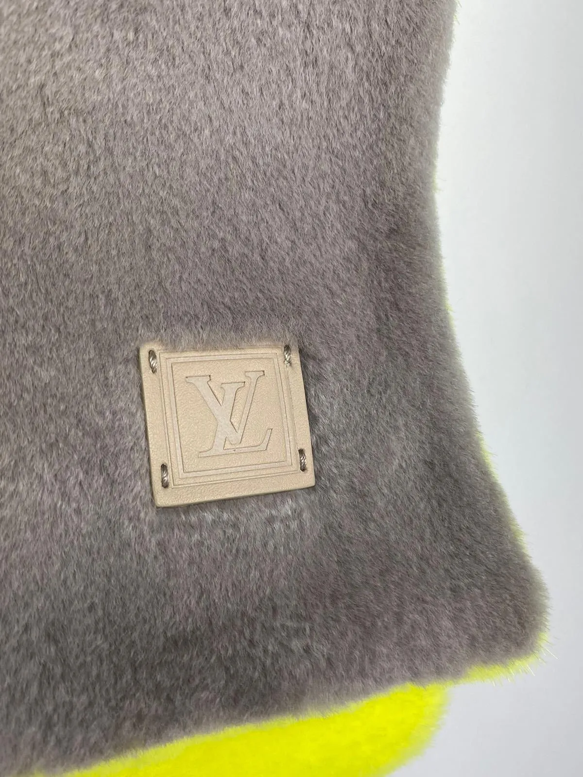 Sheared Mink Fluo Scarf
