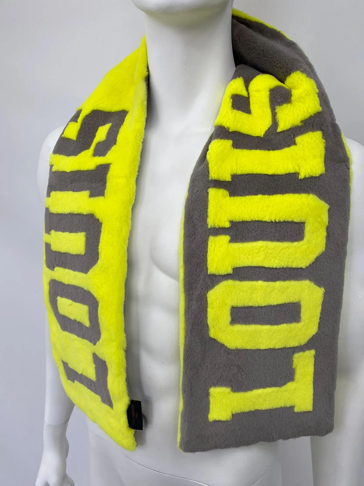 Sheared Mink Fluo Scarf