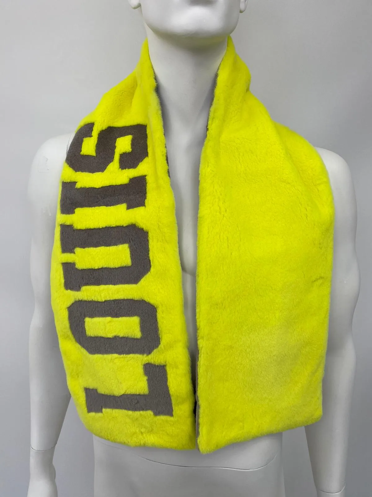 Sheared Mink Fluo Scarf
