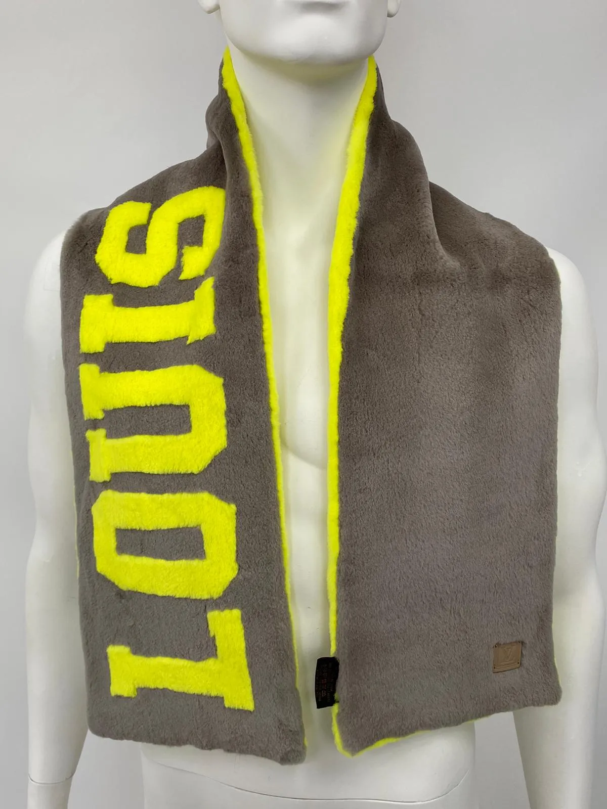 Sheared Mink Fluo Scarf