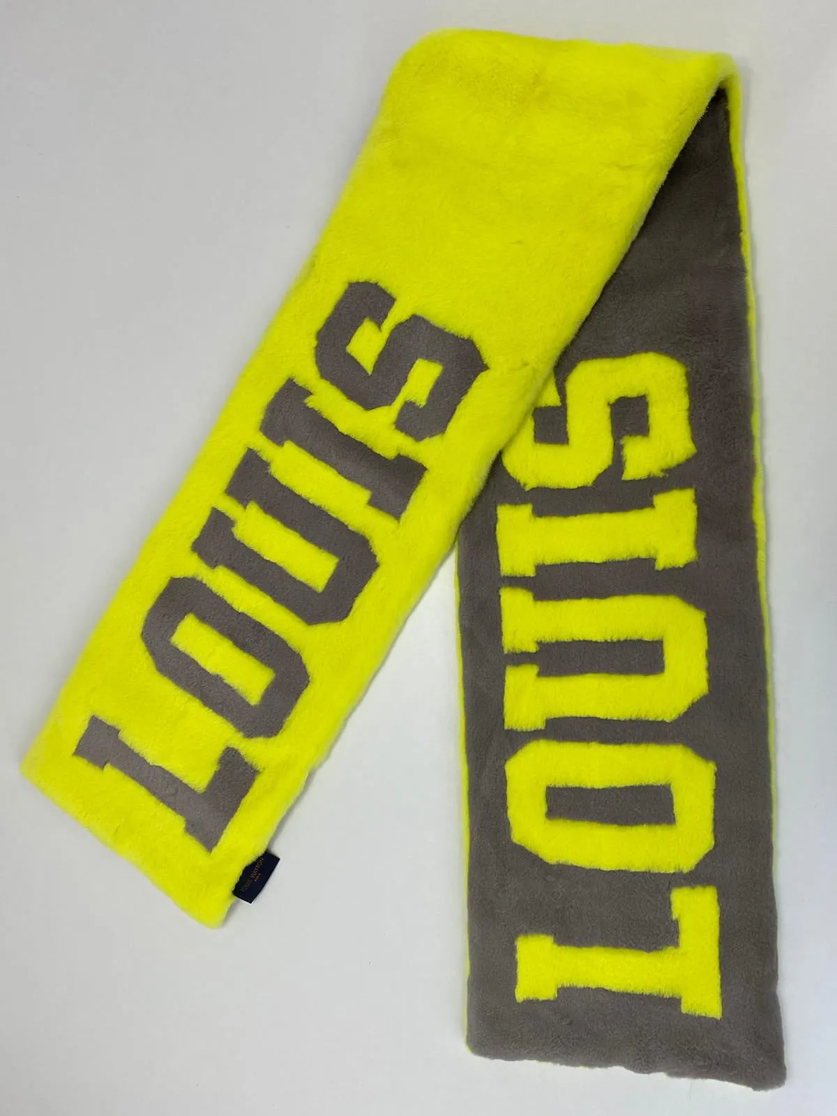 Sheared Mink Fluo Scarf