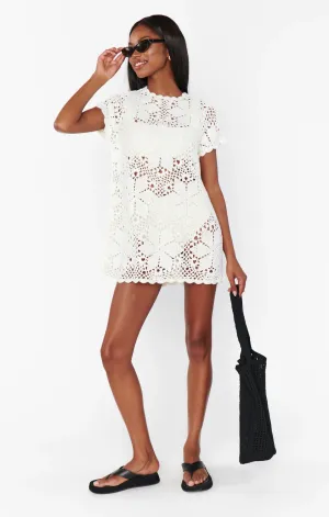 Show Me Your Mumu | Cleo Coverup {Salty Floral Crochet}