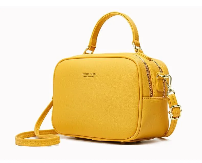Signature Handbag - Soft Gray