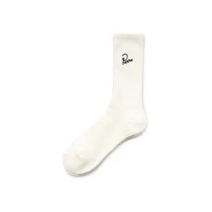Signature Socks | White