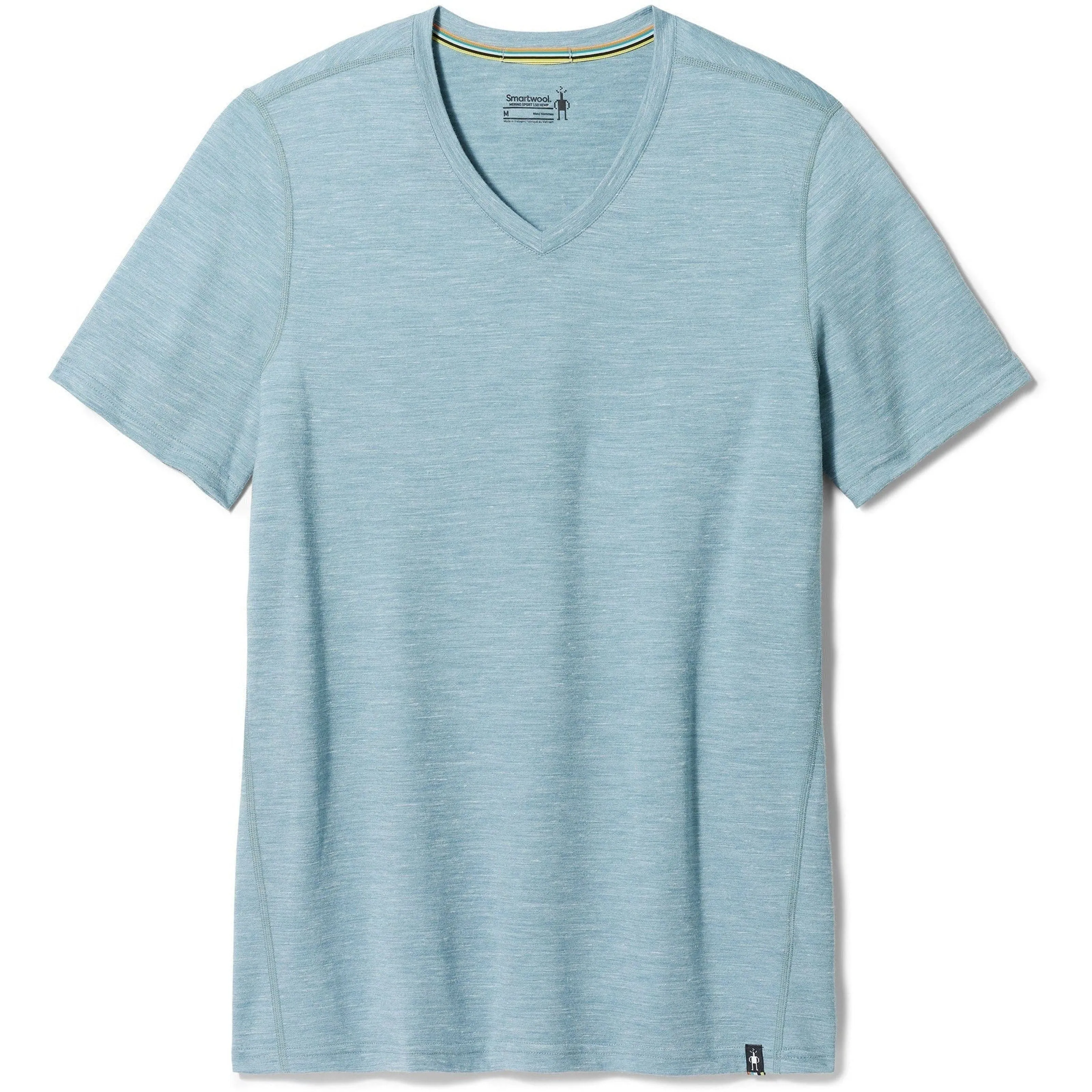 Smartwool Mens Merino Hemp Blend Short-Sleeve V-Neck Tee