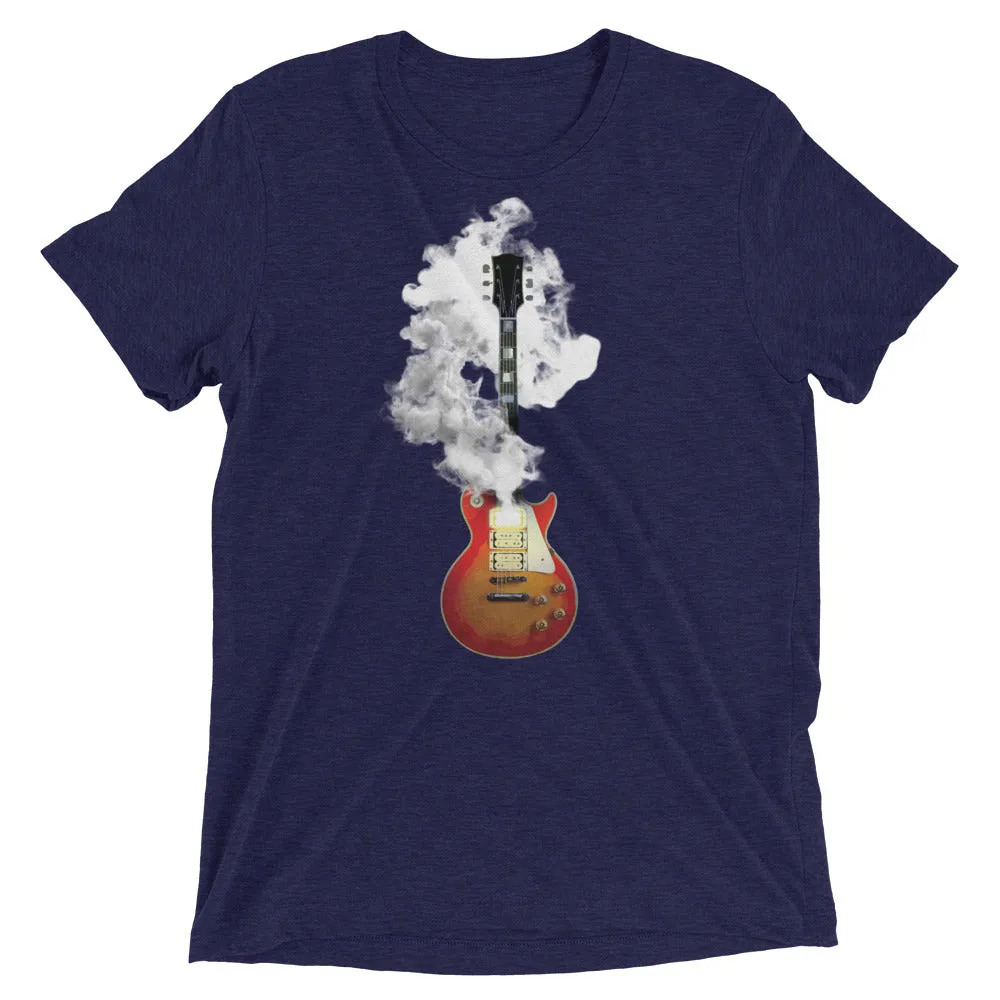 Smoking Guitar - Tri-Blend Tee