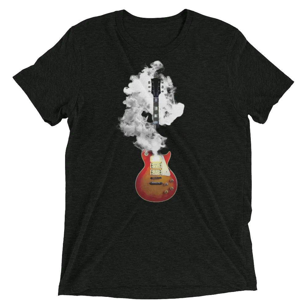 Smoking Guitar - Tri-Blend Tee