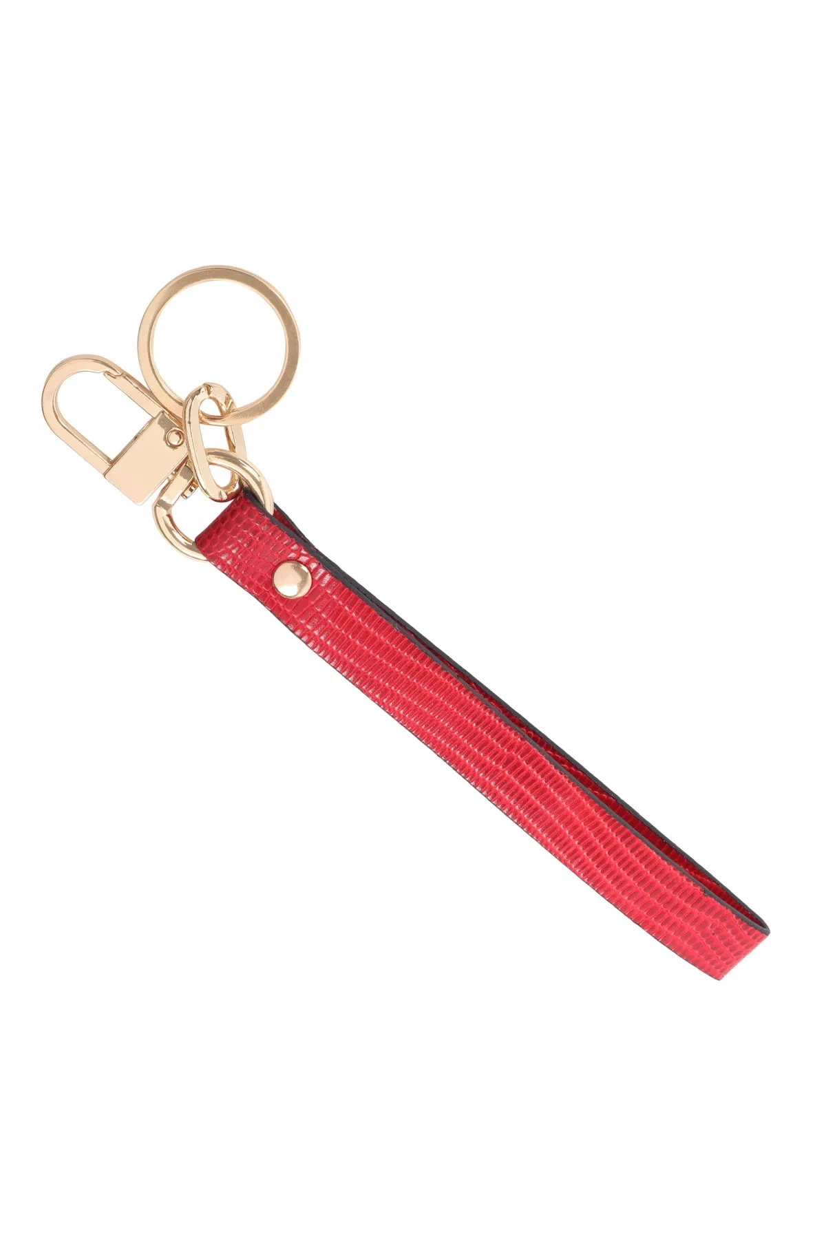 SNAKESKIN LOOP BAND KEYCHAIN