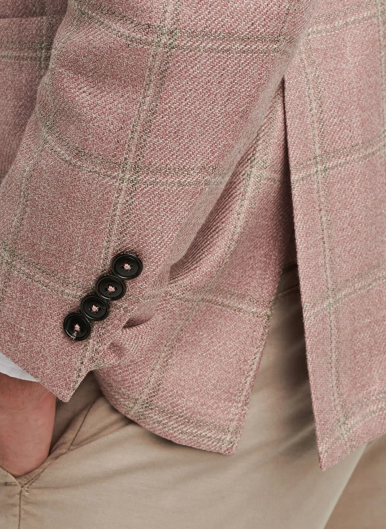 Sonoma Windowpane Soft Jacket