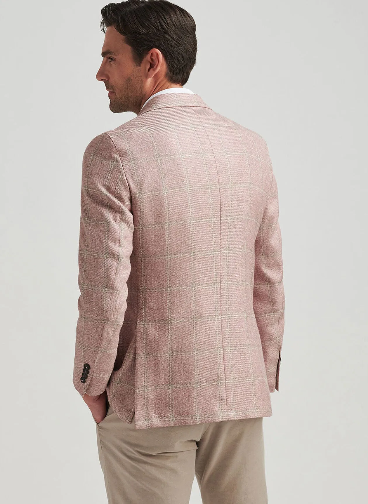 Sonoma Windowpane Soft Jacket