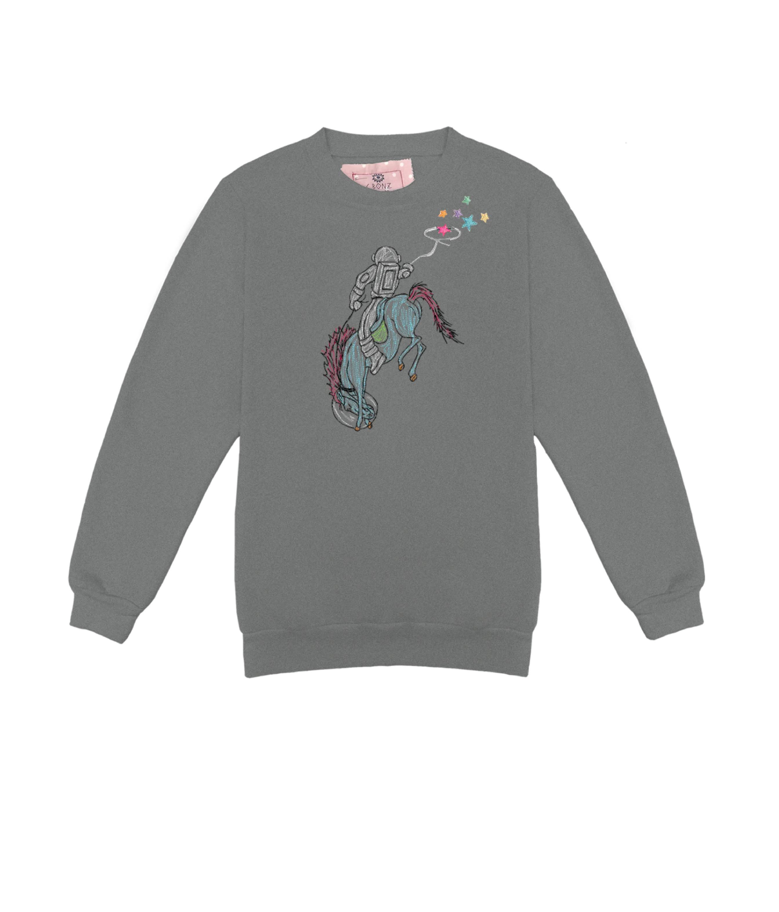 Space Cowboy Unisex Crew Pullover