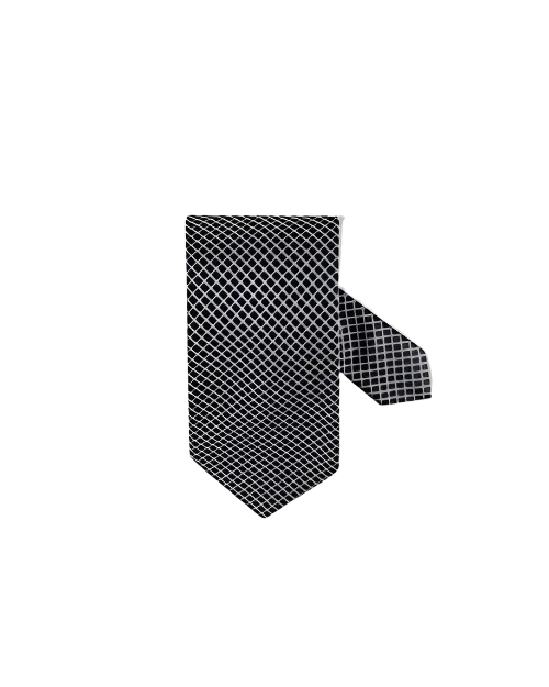 STENSTROMS | Patterned Silk Tie | Grey