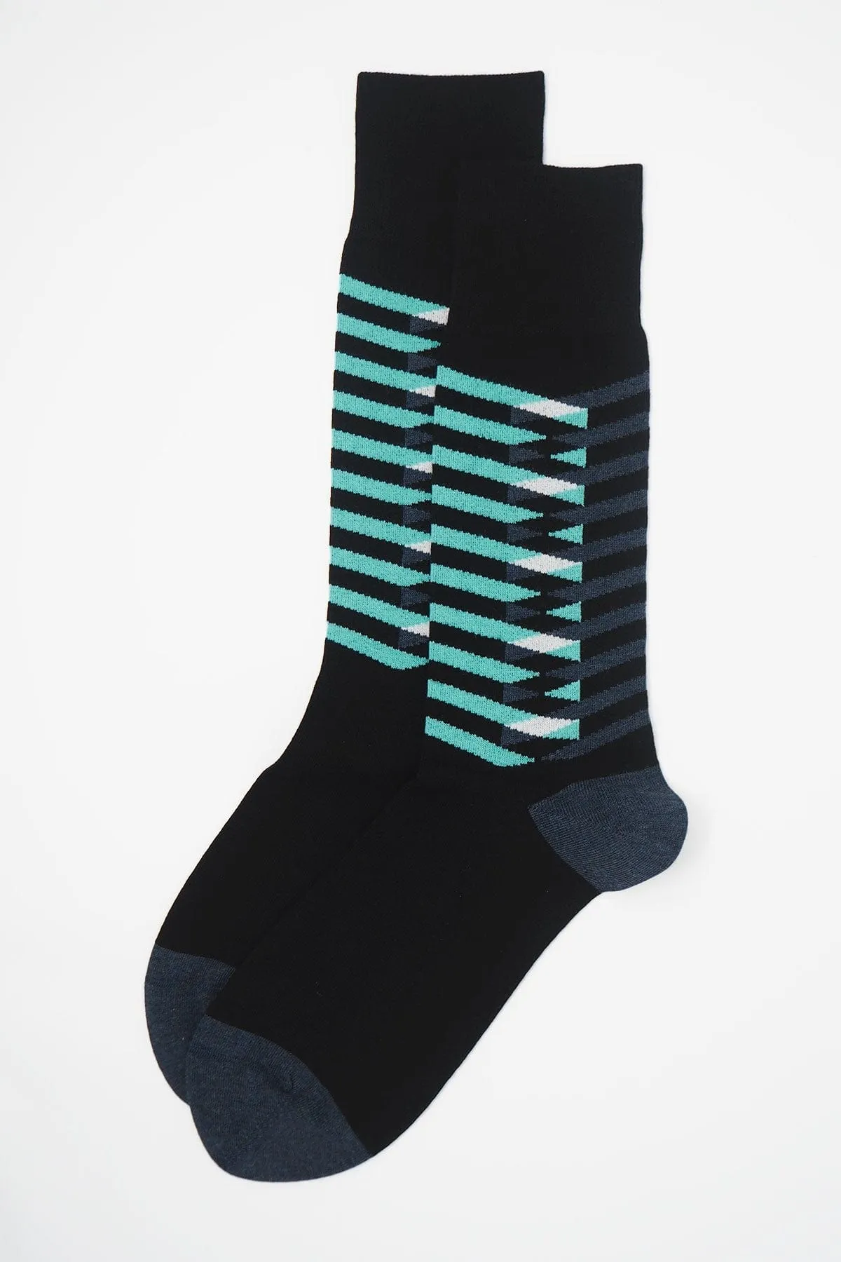 Symmetry Men's Organic Cotton Socks | Black