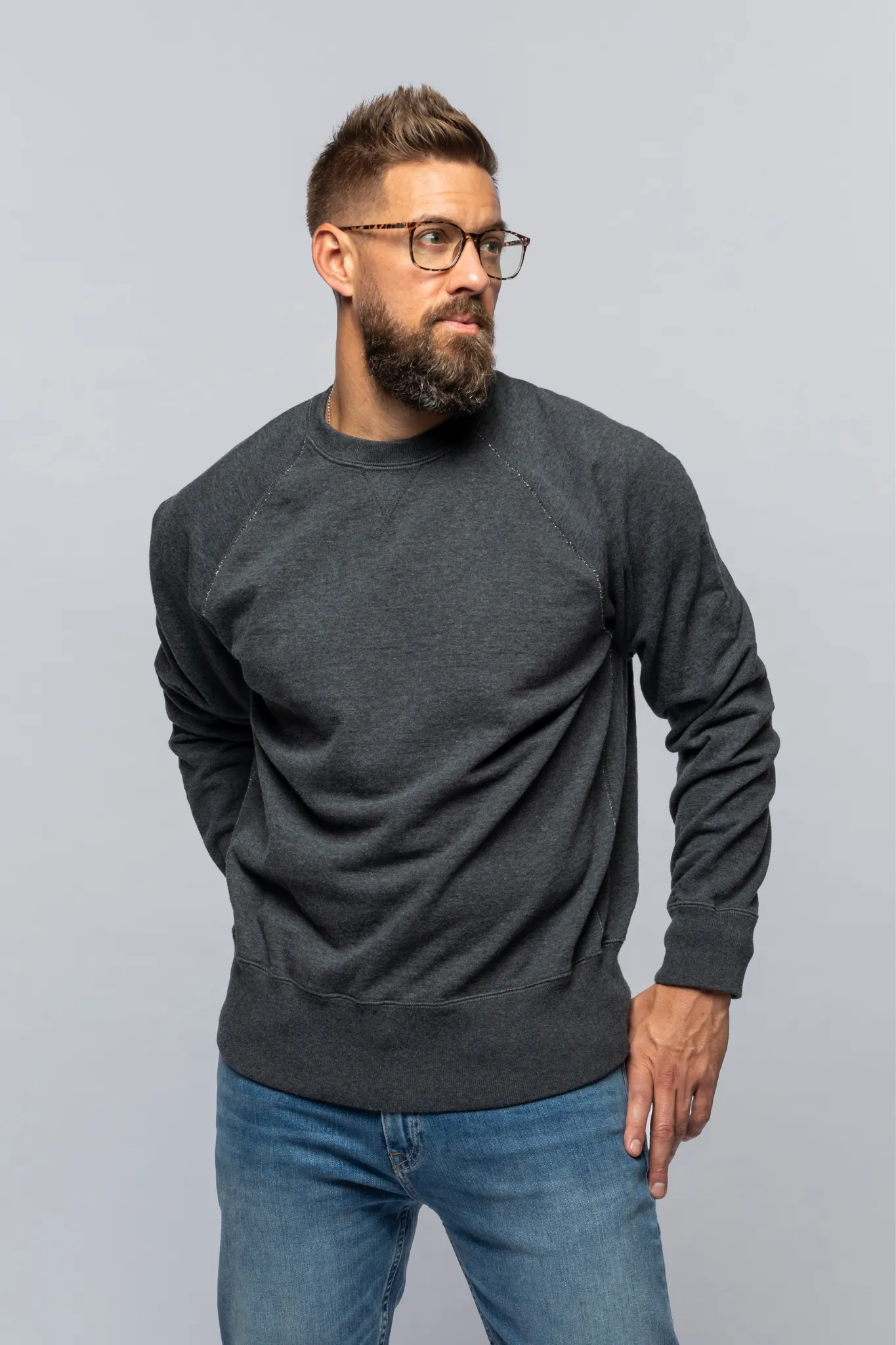 The Terry Crew - Athletic Charcoal Heather