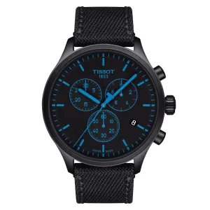 Tissot Men's Watch Chrono XL 45mm Black Steel Quartz T116.617.37.051.00