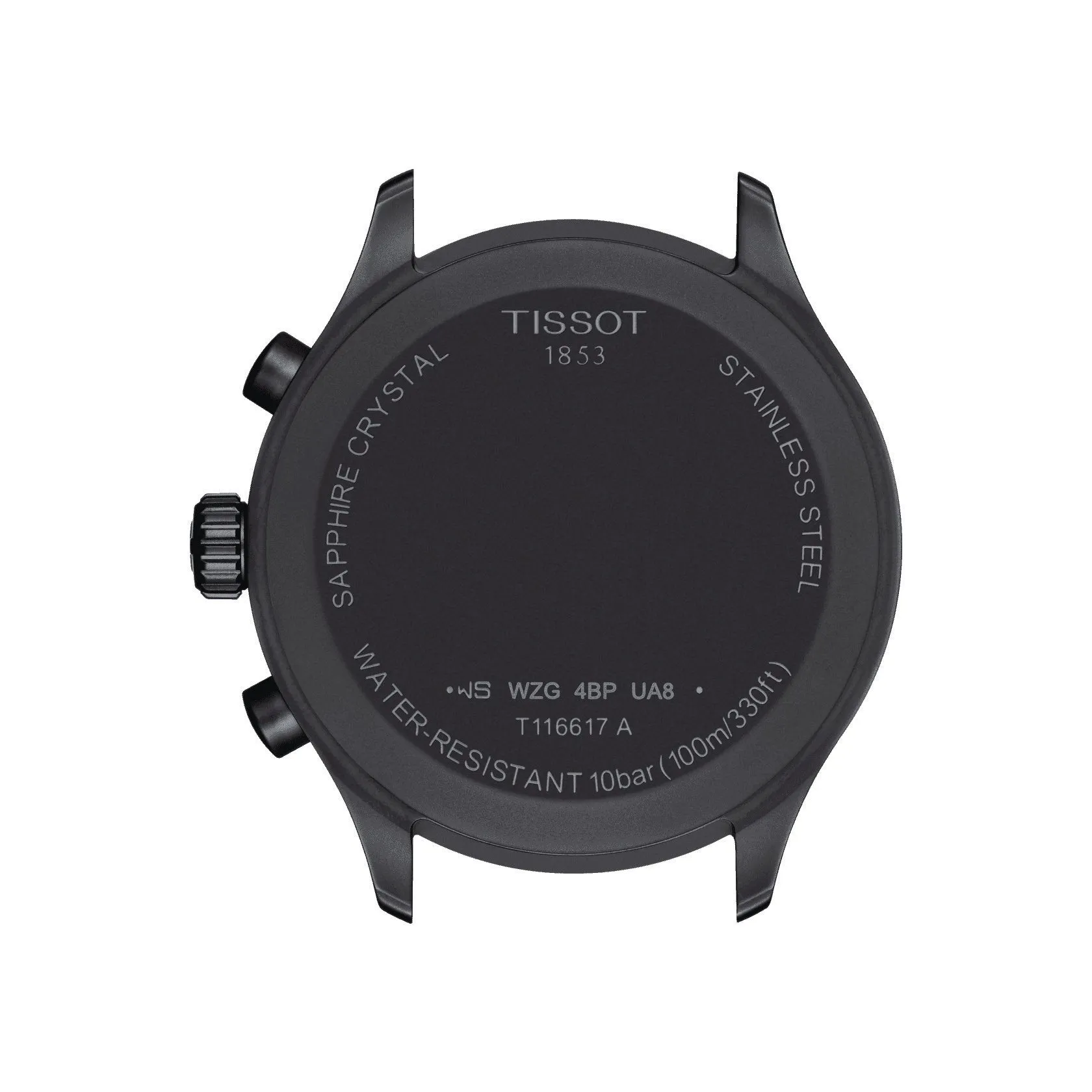Tissot Men's Watch Chrono XL 45mm Black Steel Quartz T116.617.37.051.00