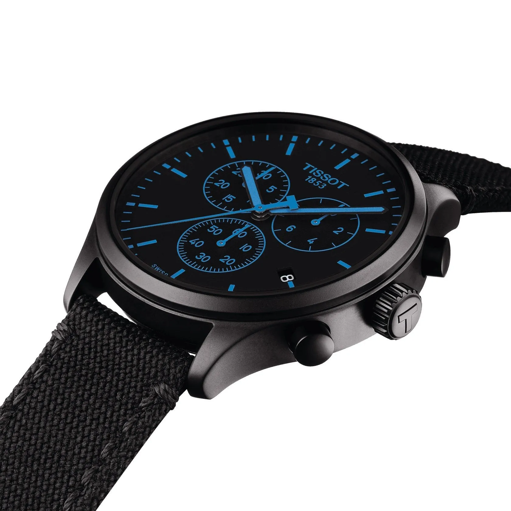 Tissot Men's Watch Chrono XL 45mm Black Steel Quartz T116.617.37.051.00
