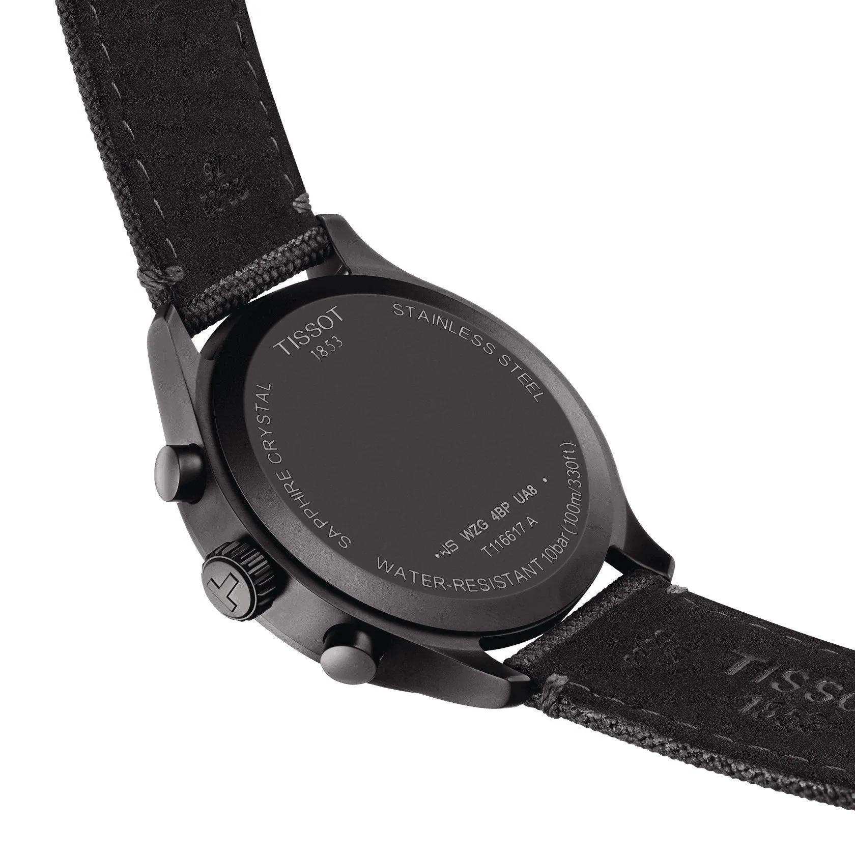 Tissot Men's Watch Chrono XL 45mm Black Steel Quartz T116.617.37.051.00