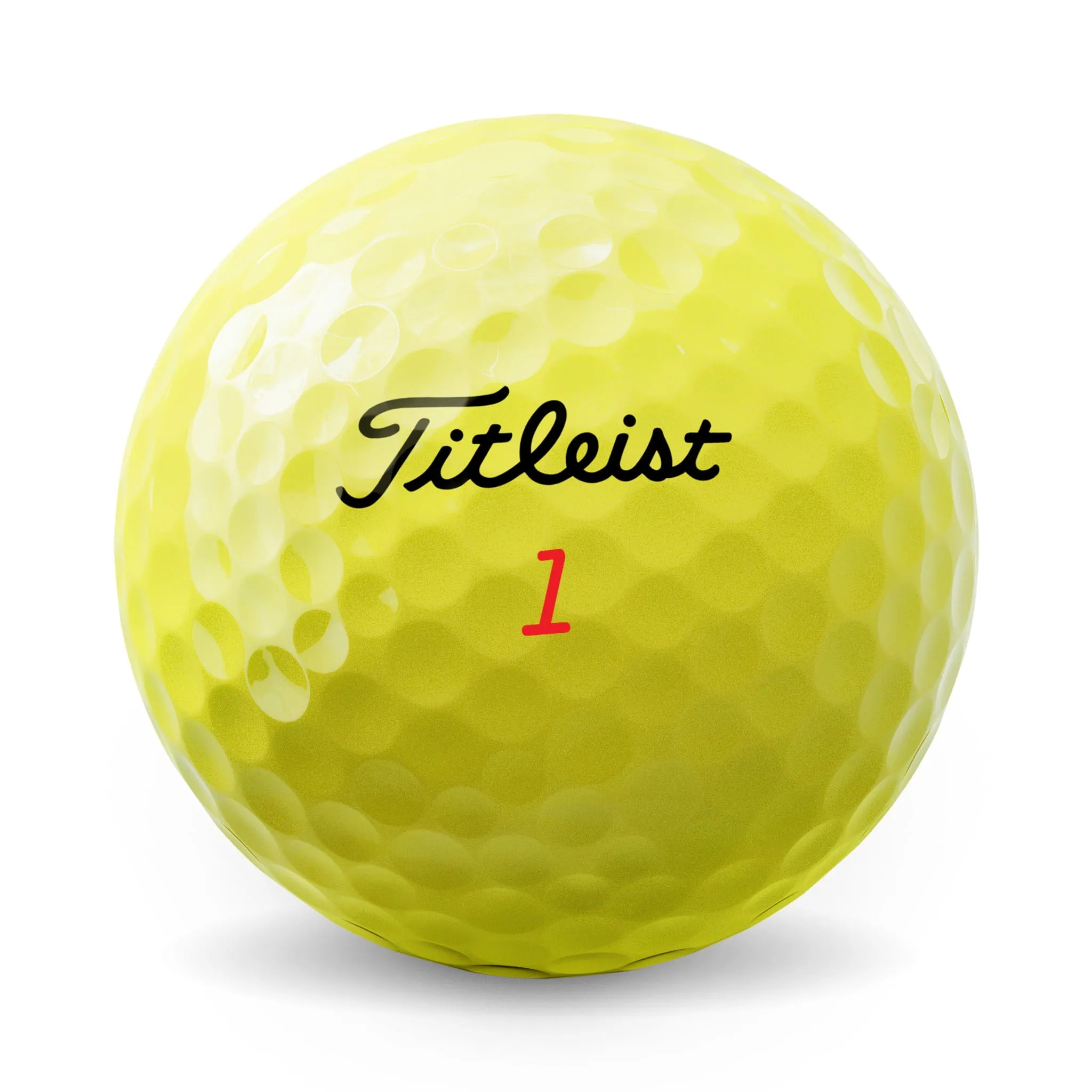 Titleist TruFeel Golf Ball, Yellow, One Dozen, Yellow, 12 Pack