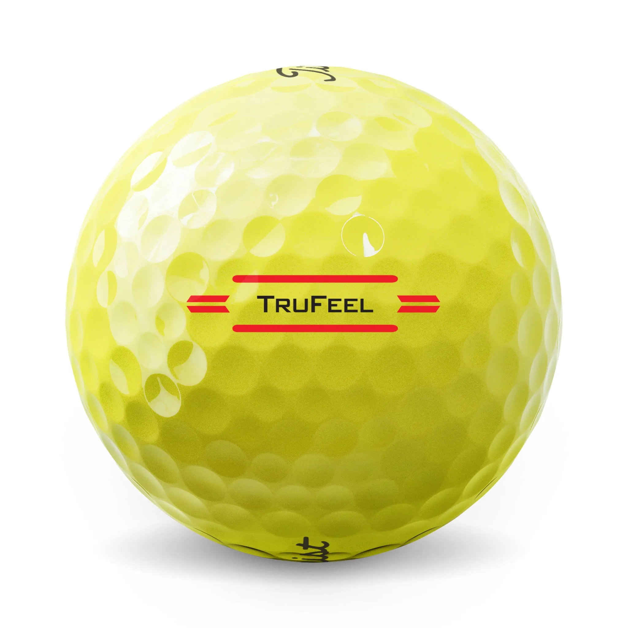 Titleist TruFeel Golf Ball, Yellow, One Dozen, Yellow, 12 Pack