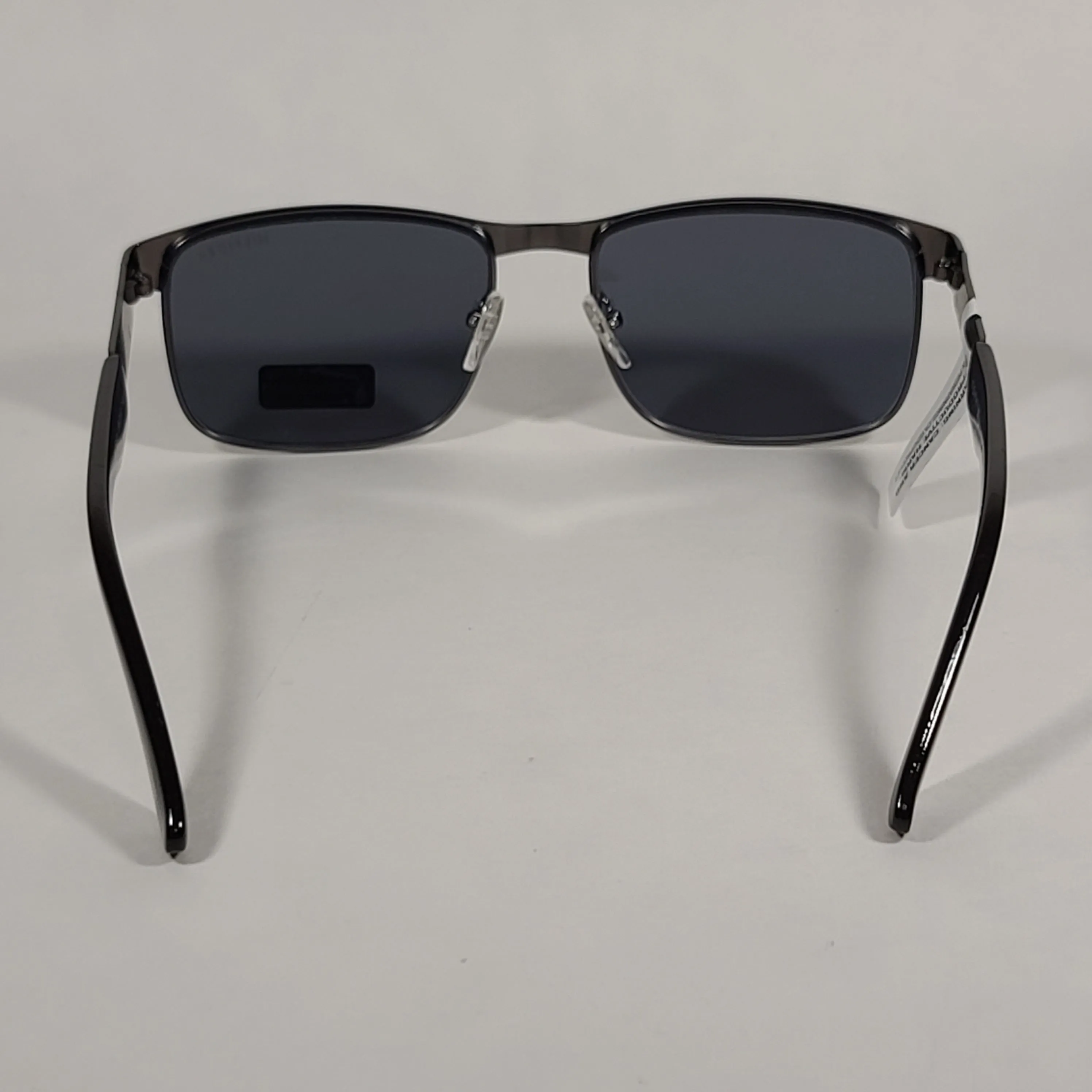 Tommy Hilfiger Malachy Rectangle Sunglasses Gunmetal Gray Frame Gray Lens MALACHY MM OM438