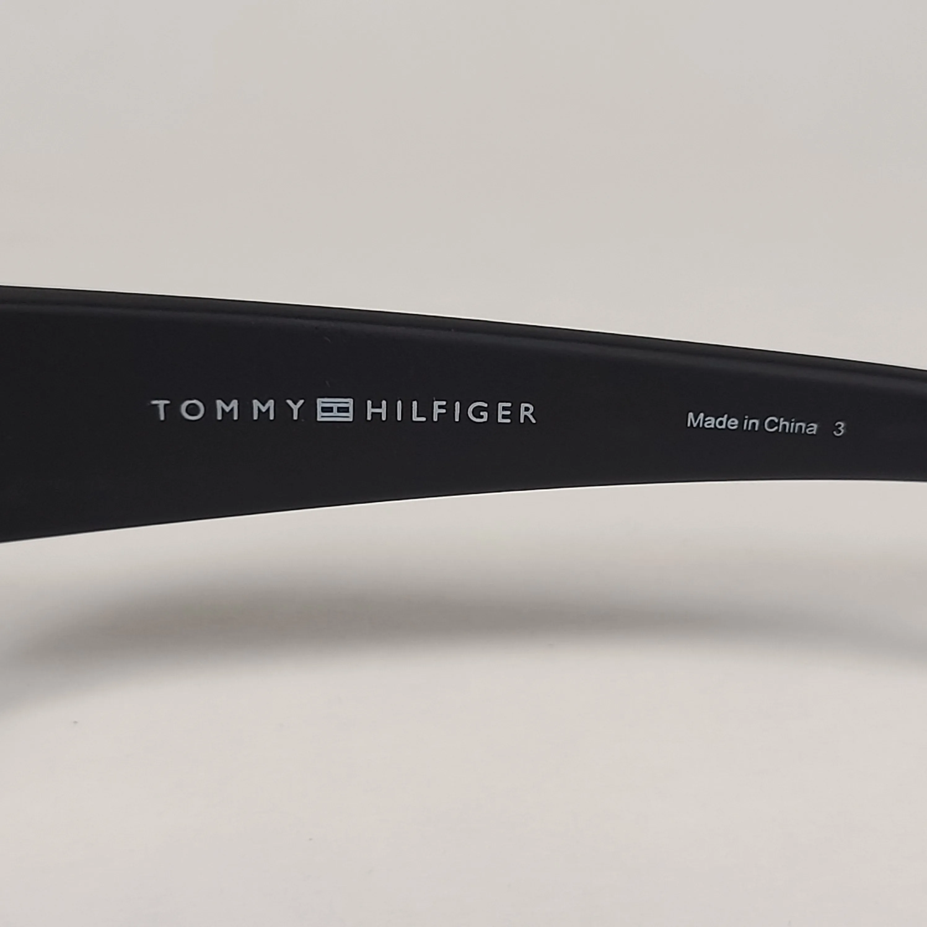 Tommy Hilfiger "Bob" MP OM497 Rectangular Sunglasses Sport Matte Black Gray Lens