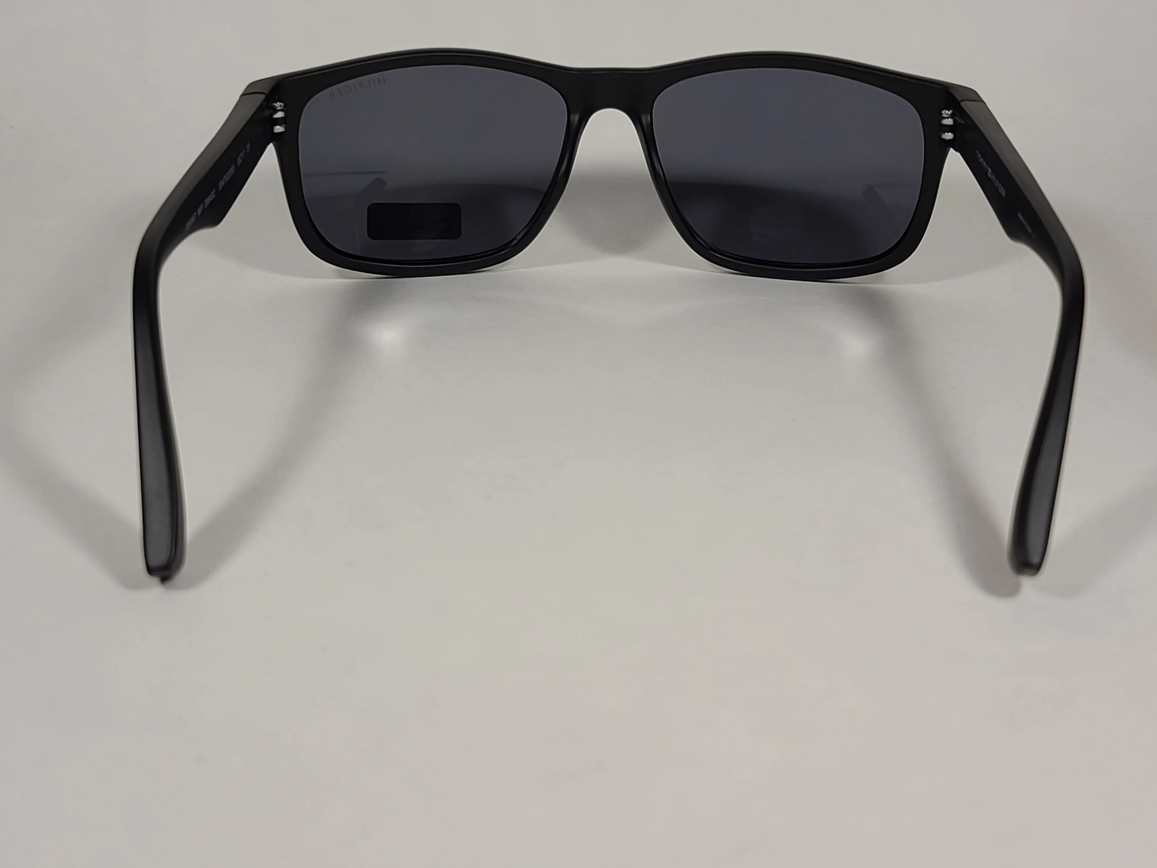 Tommy Hilfiger Saint Rectangular Sunglasses Matte Black Frame Gray Lens SAINT MP OM492