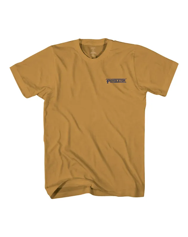 Tucson Bear Graphic Tee - Antique Gold