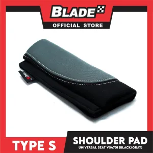 Type S Universal Shoulder Pad V54701 (Black/Gray)