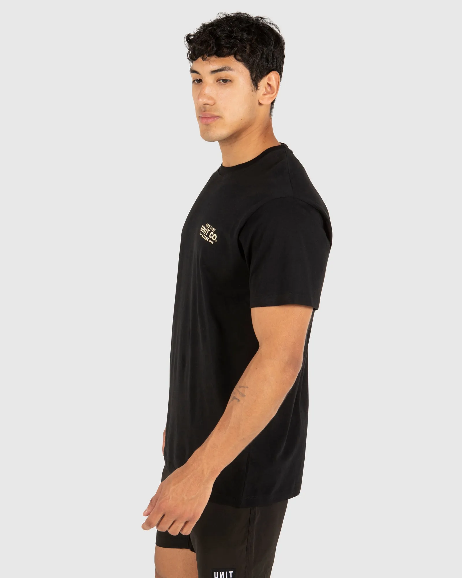 UNIT Live Fast Mens Tee