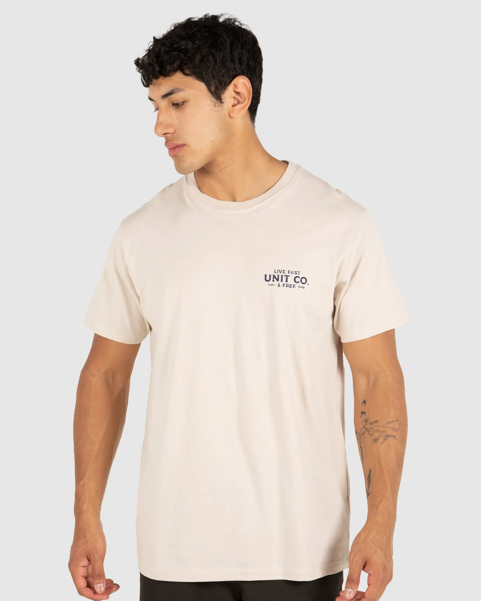 UNIT Live Fast Mens Tee