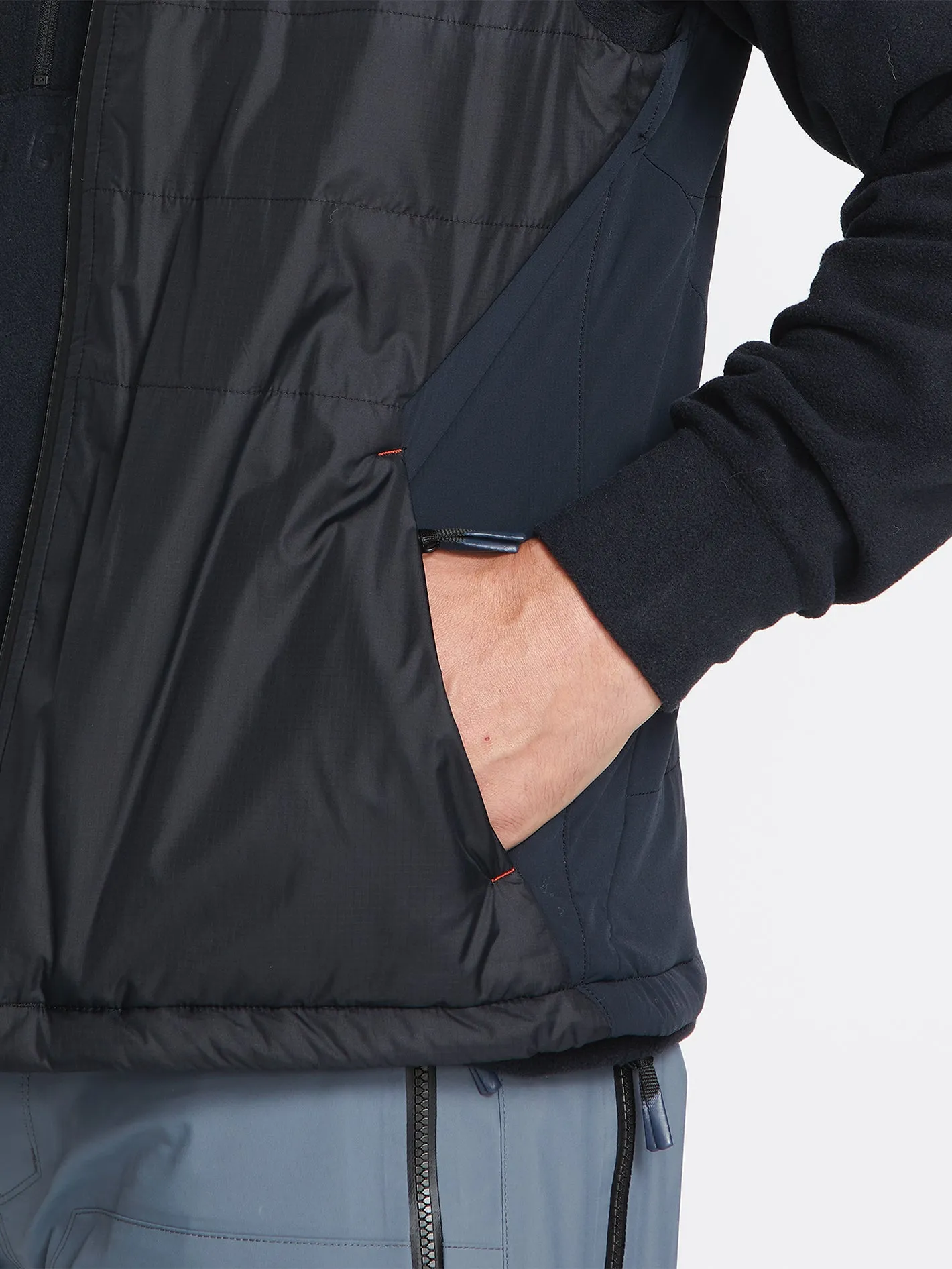 Utility Puff Vest - Black