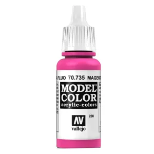 Vallejo Model Colour - Fluorescent Magenta 17 ml