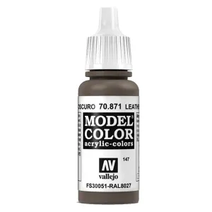 Vallejo Model Colour - Leather Brown 17 ml