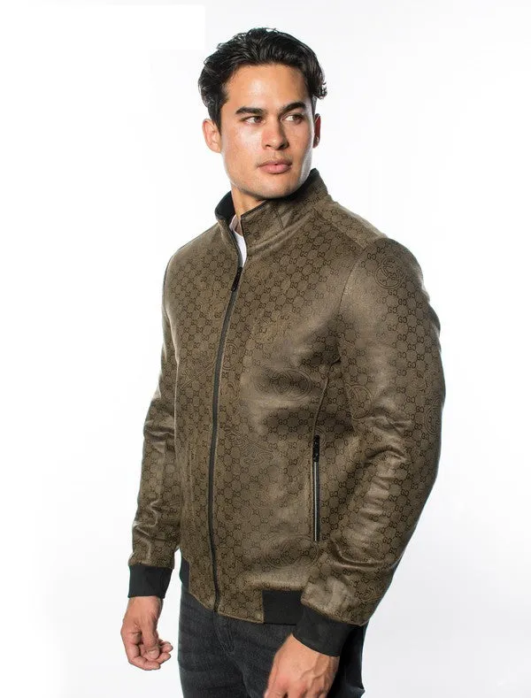 VWC-8 Sleek Zipper Wool Jacket for Men 6 PACK