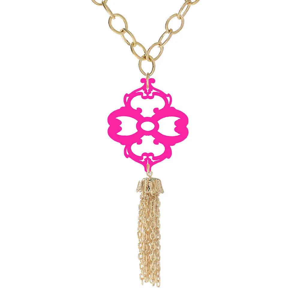 Wallace Tassel Necklace (WS)