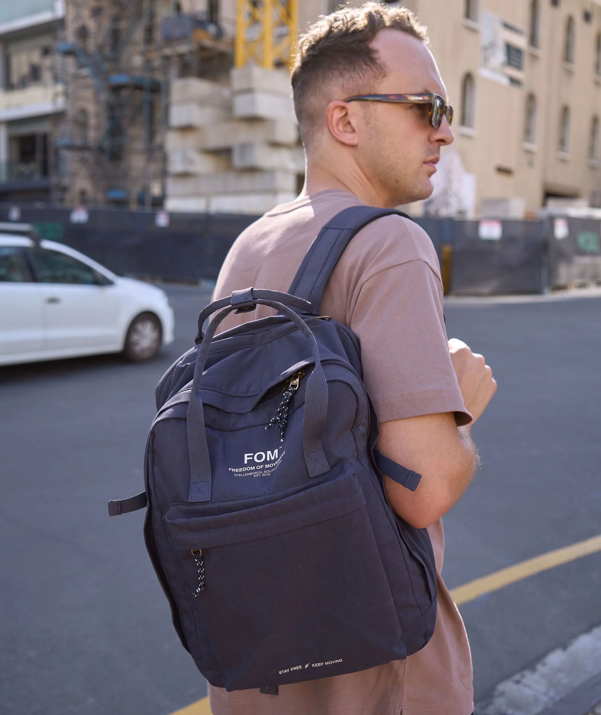 Wanderer Backpack - Navy