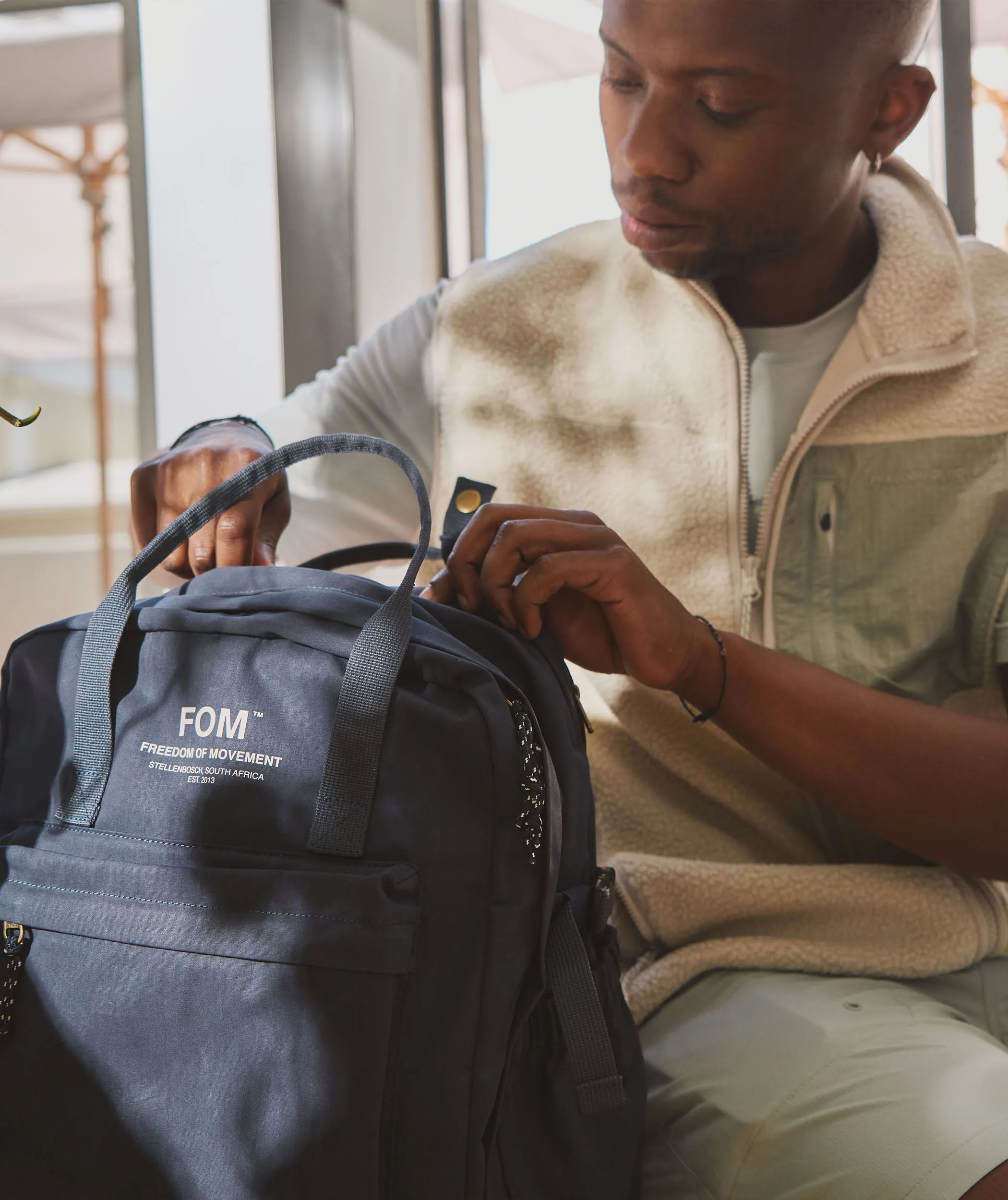 Wanderer Backpack - Navy