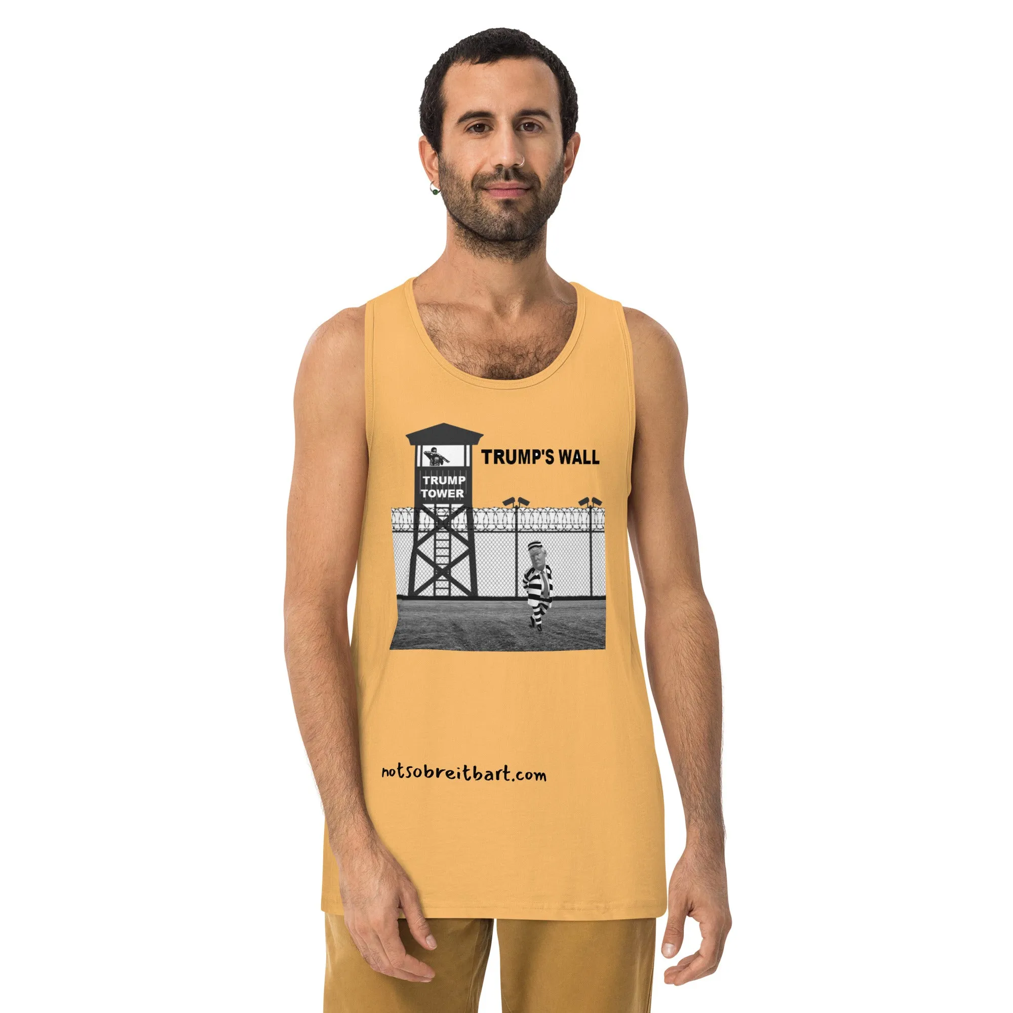 Where Trump Belongs - Men’s premium tank top