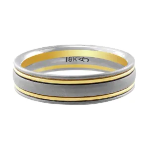 White Gold Men's Engagement Ring