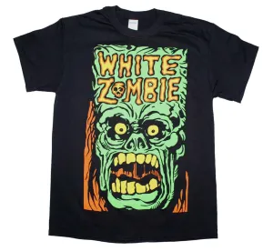White Zombie Monster Yell T-Shirt